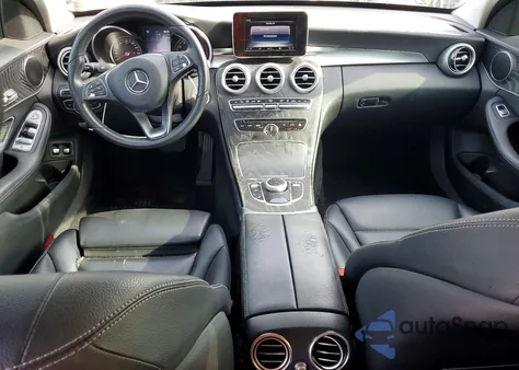 2017 Mercedes-Benz C 350E из США, поврежденный, VIN 55SWF4HB1HU230907